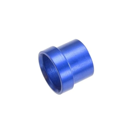 RED HORSE PERFORMANCE -03 ALUMINUM TUBE SLEEVE - BLUE (USE WITH AN818-03) - BLUE - 6/PKG 819-03-1